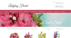 Desktop Screenshot of ladybug-florist.com